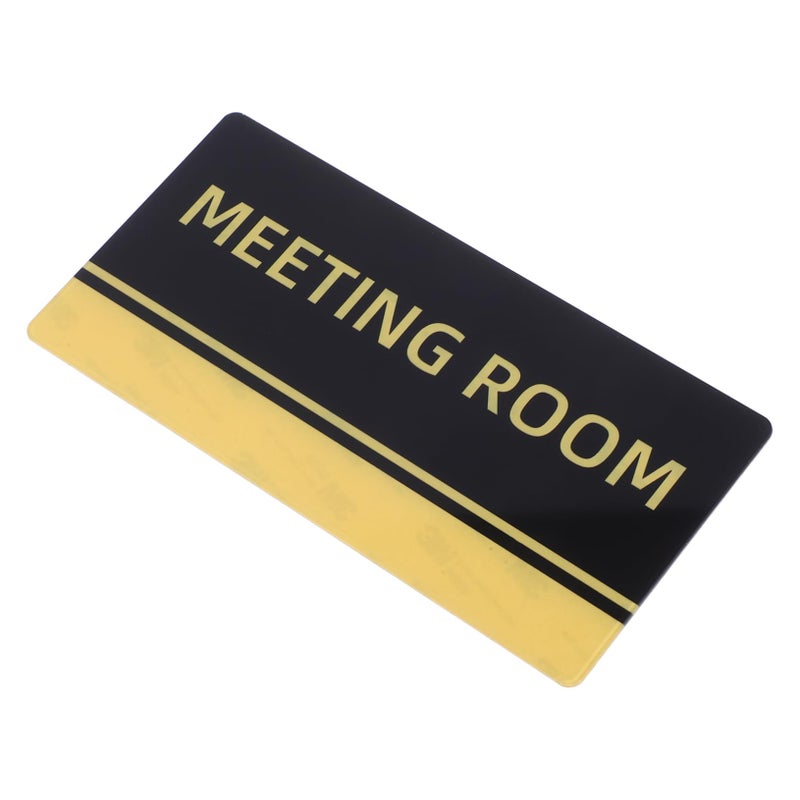 Acrylic Conference Room Sign Plaque Easy Installation High Visibility Office Decor - Image 2