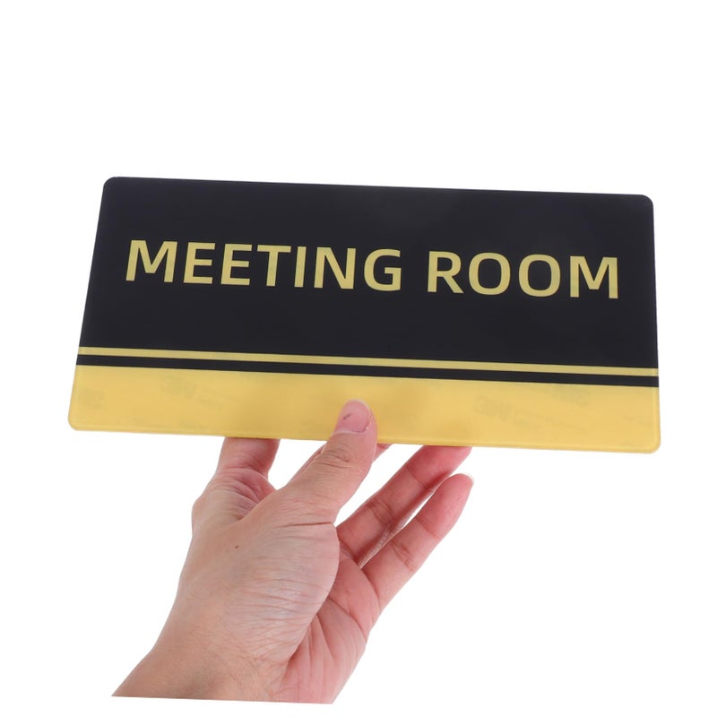 Acrylic Conference Room Sign Plaque Easy Installation High Visibility Office Decor - Image 5