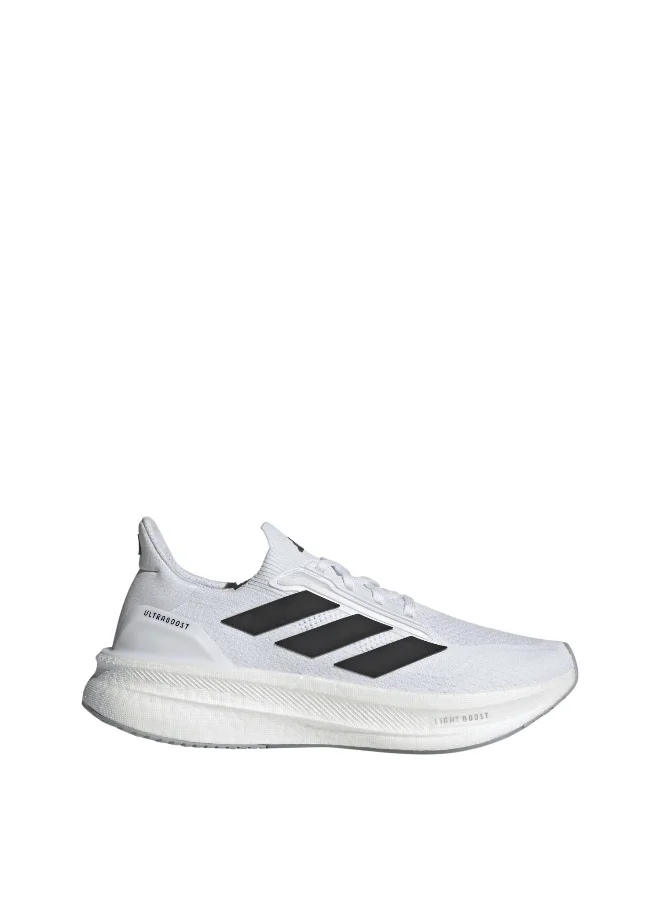 اديداس Adidas Ultraboost 5X White Running Shoes For Men 6.5