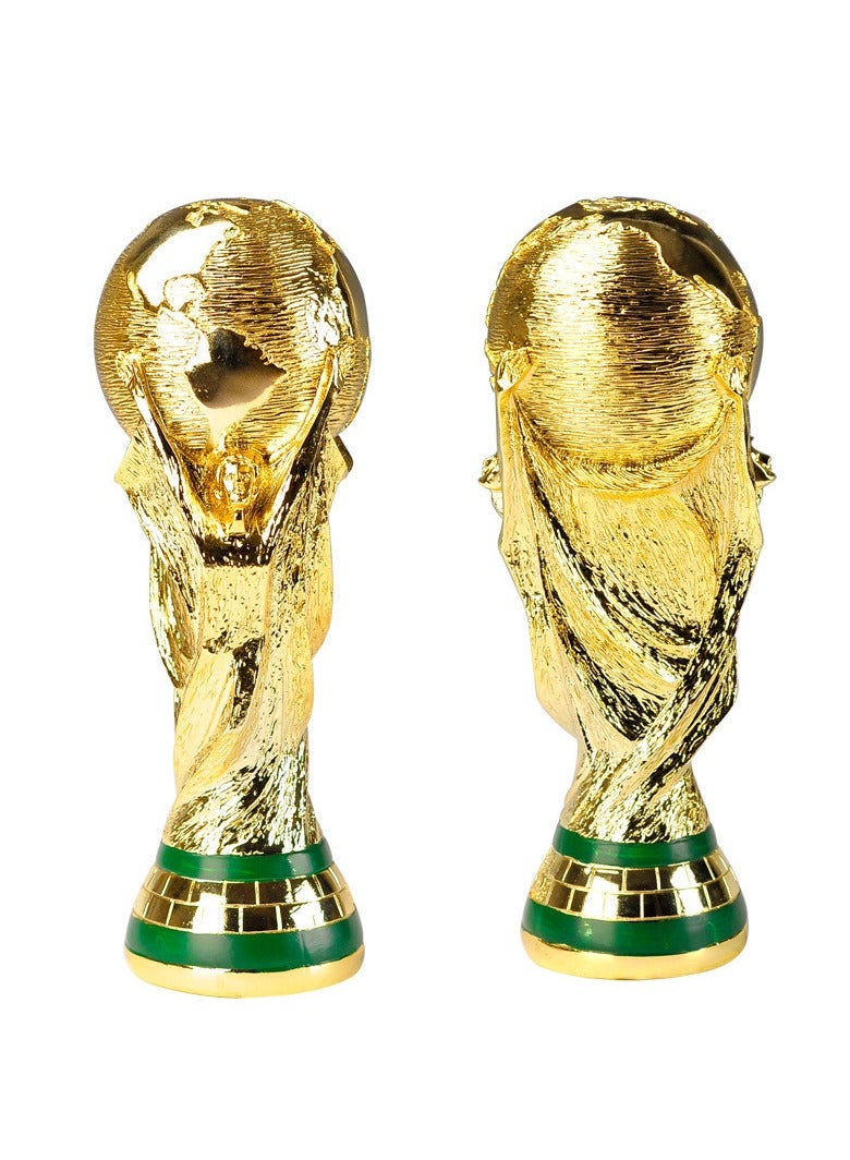 2026 FIFA World Cup USA-Canada-Mexico Soccer-Themed Resin Trophy Figurine 13cm School Soccer Tournament Commemorative Cup Creative Award Gift for Fans - Image 2