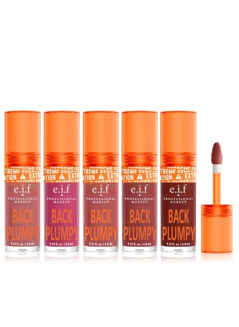 Back Plumpy Lip Gloss 5pcs