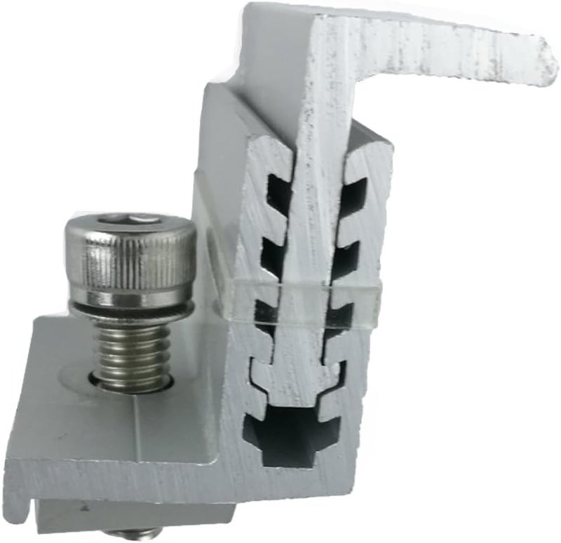 Smarkey Solar Panel Assembly Mounting Z Bracket Kits 4 Units Adjustable - Image 5