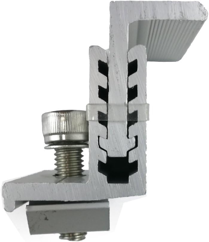 Smarkey Solar Panel Assembly Mounting Z Bracket Kits 4 Units Adjustable - Image 3