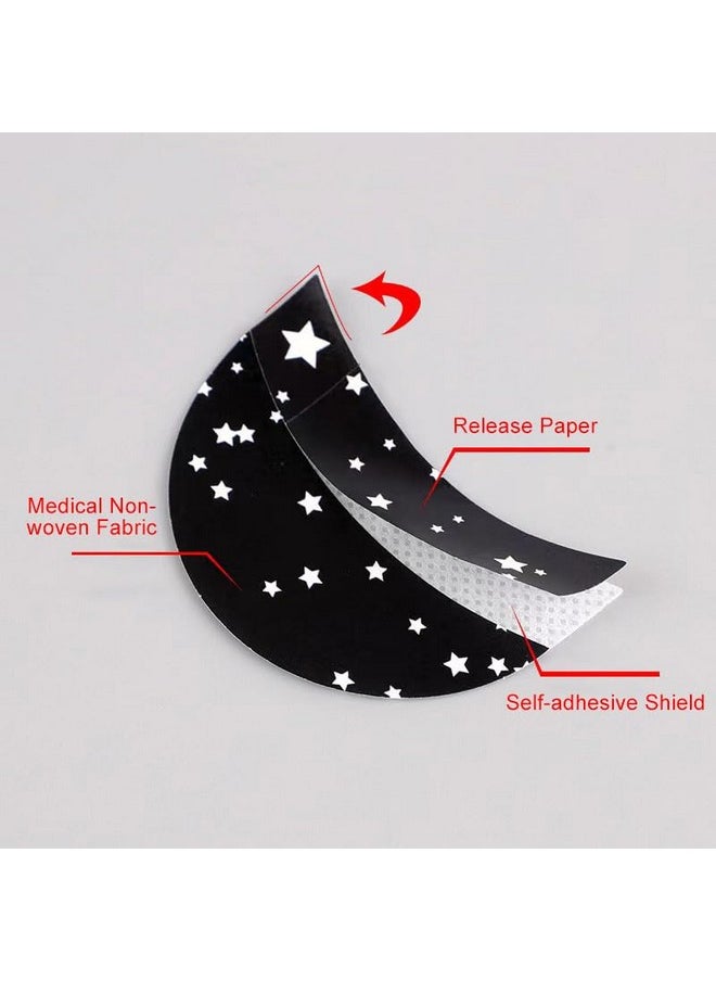 ForSewian ForSewian 100 Pcs Eye Shadow Shields, Professional Lint Free Eye Pad Under Patches, Makeup Eye Shadow Shields for Eye Makeup and Eyelash Extensions  - Image 3