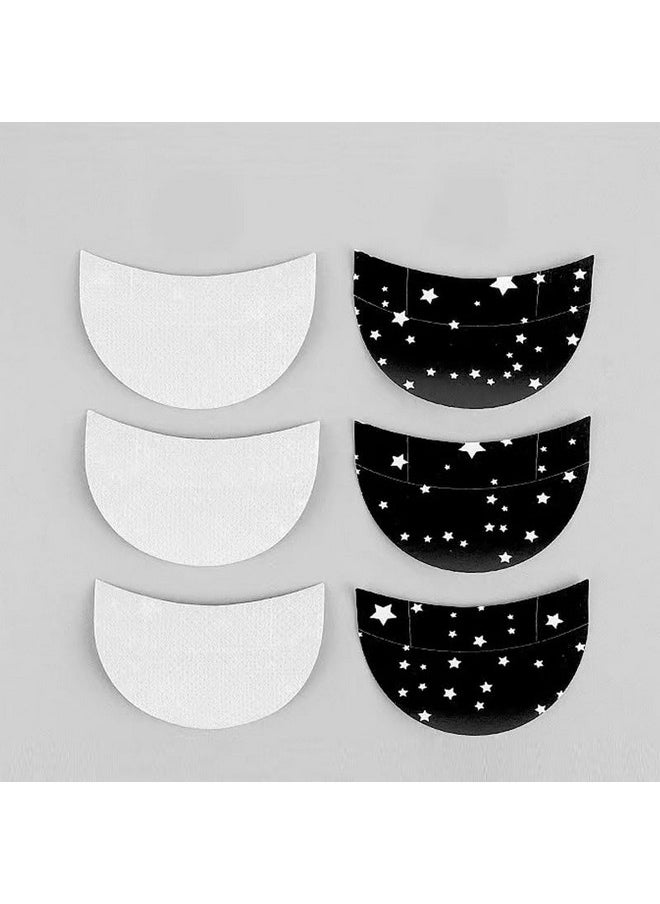 ForSewian ForSewian 100 Pcs Eye Shadow Shields, Professional Lint Free Eye Pad Under Patches, Makeup Eye Shadow Shields for Eye Makeup and Eyelash Extensions  - Image 5