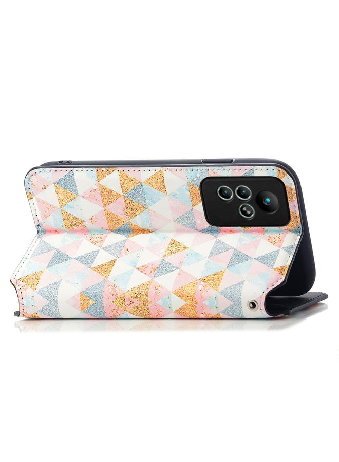 S-TOP Case For Infinix Note 11 CaseNeo Colorful Magnetic Leather Phone Case - Image 3