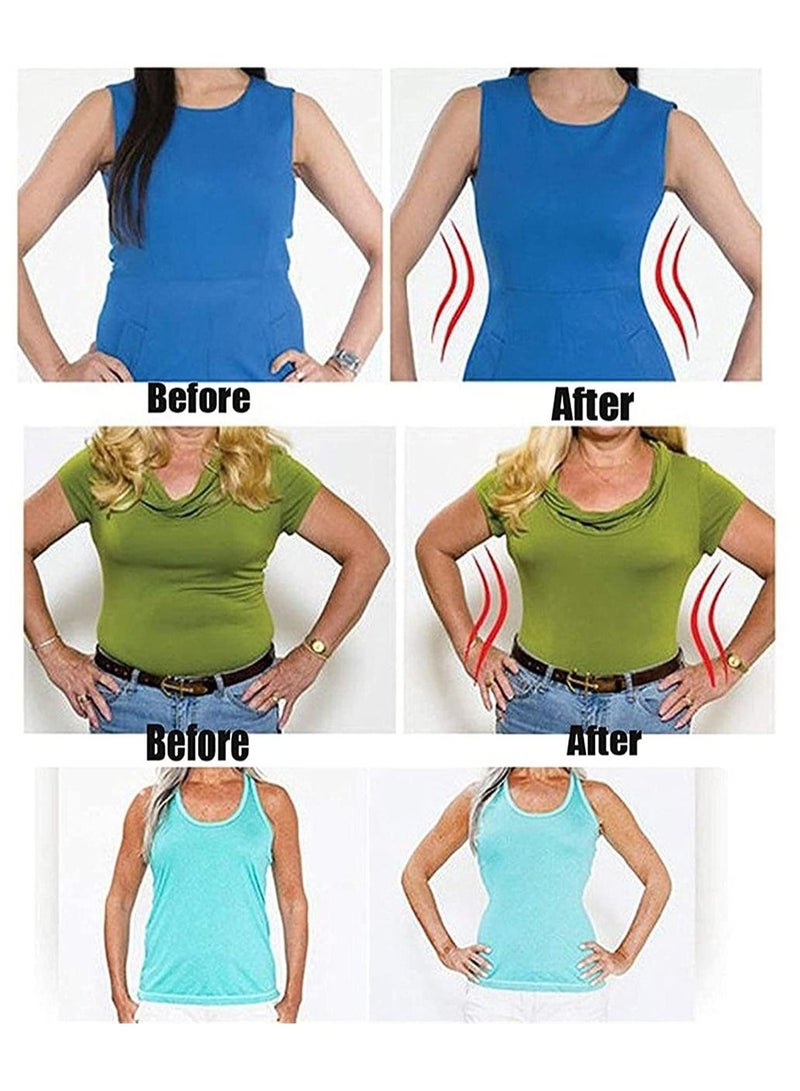 SYOSI Waist Trainer Belt for Women, Sport Girdle Belt, Slimming Sauna Waist Trimmer Belly Band Sweat Sports Girdle Belt, Exercise Belt with Adjustable Straps, Slimming Body Shaper Belt (L)  - Image 3