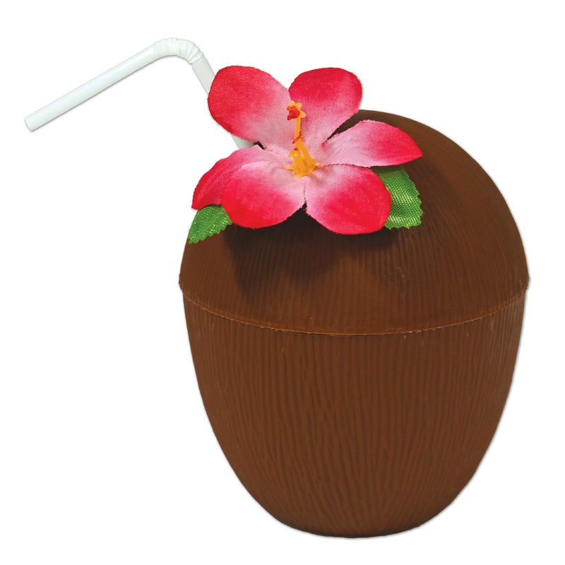 Beistle Plastic Coconut Cup