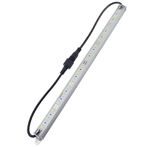 LEDENET 12" 18LEDs 5050 Blue 460nm Aquarium LED Strip Light for Fish Tanks - Waterproof Aluminum Lighting 12V DC Grow Bar Light - Image 2