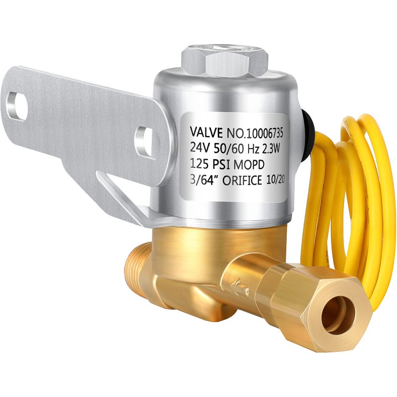 Mudder 4040 Humidifier Water Solenoid Valve Brass 24 Volt Compatible with Aprilaire Whole House Models 400 500 600 600M 558 550A 550 568 560A 560 700 700M 768 760A 760 - Image 2