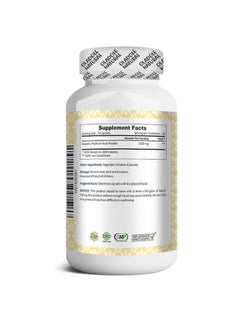 Oladole Natural Oladole Natural Psyllium Husk 1500 mg Made with Organic Herbs 120 Capsules  - Image 2