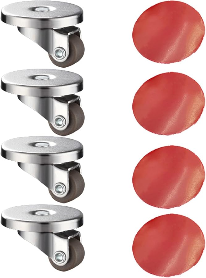 Brown Appliance Sliders 4 Pack Swivel Casters For Easy Mobility Kitchen Supplies - Image 1