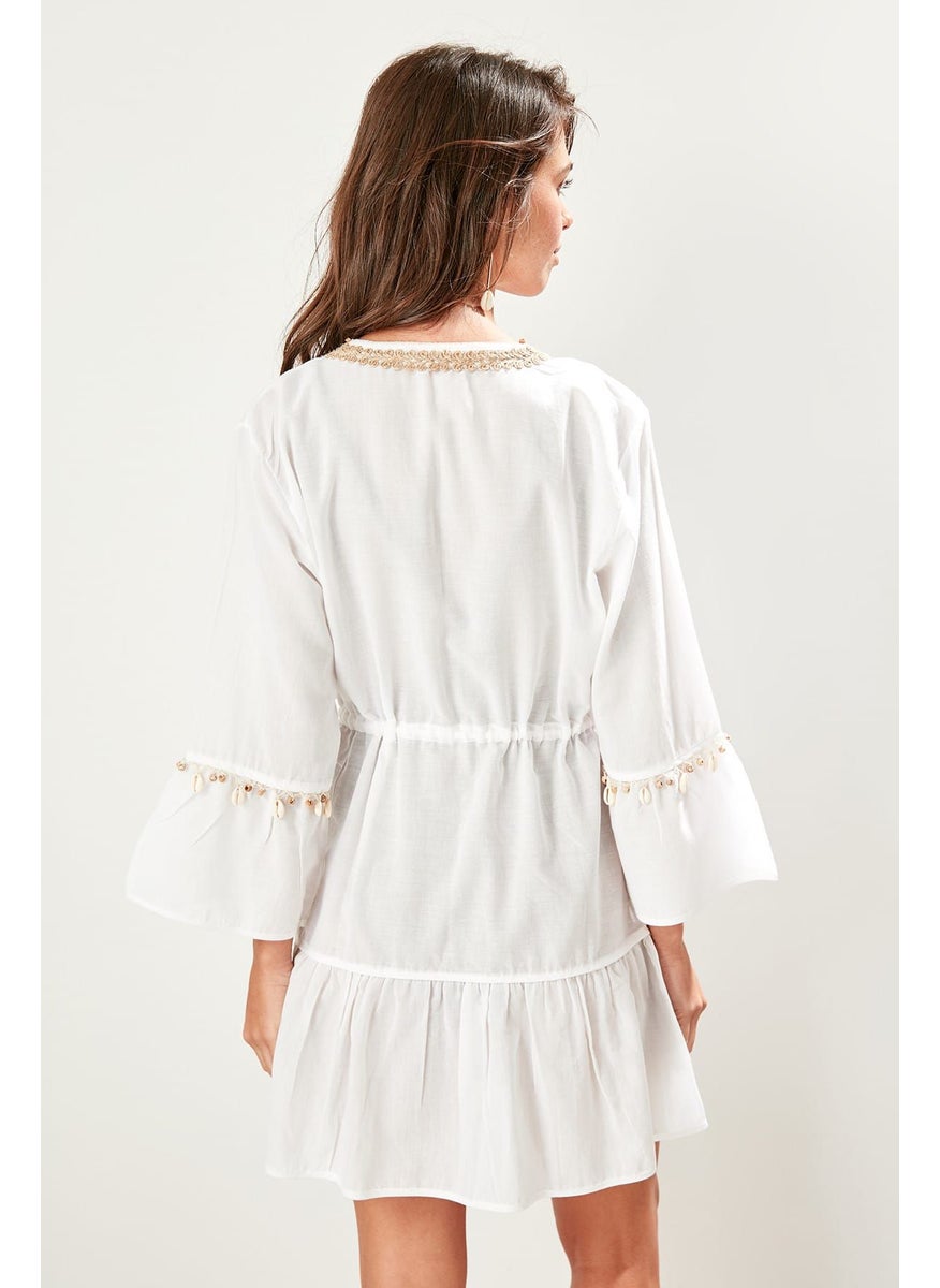 trendyol - Shell Detail Dress - Image 1