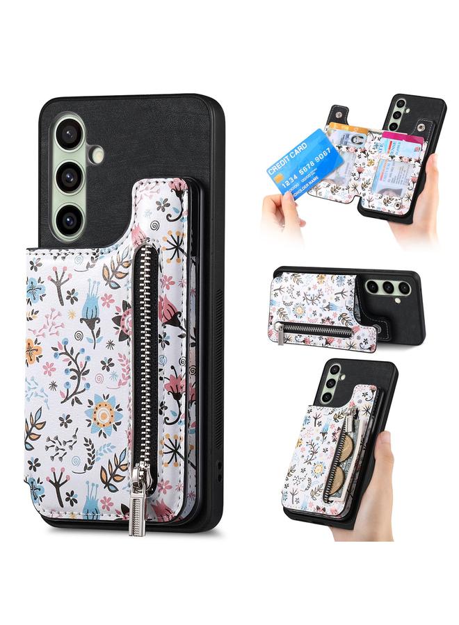 اس-توب جراب خلفي بسحاب مطلي بتصميم كلاسيكي لهاتف Samsung Galaxy A36 - Image 1