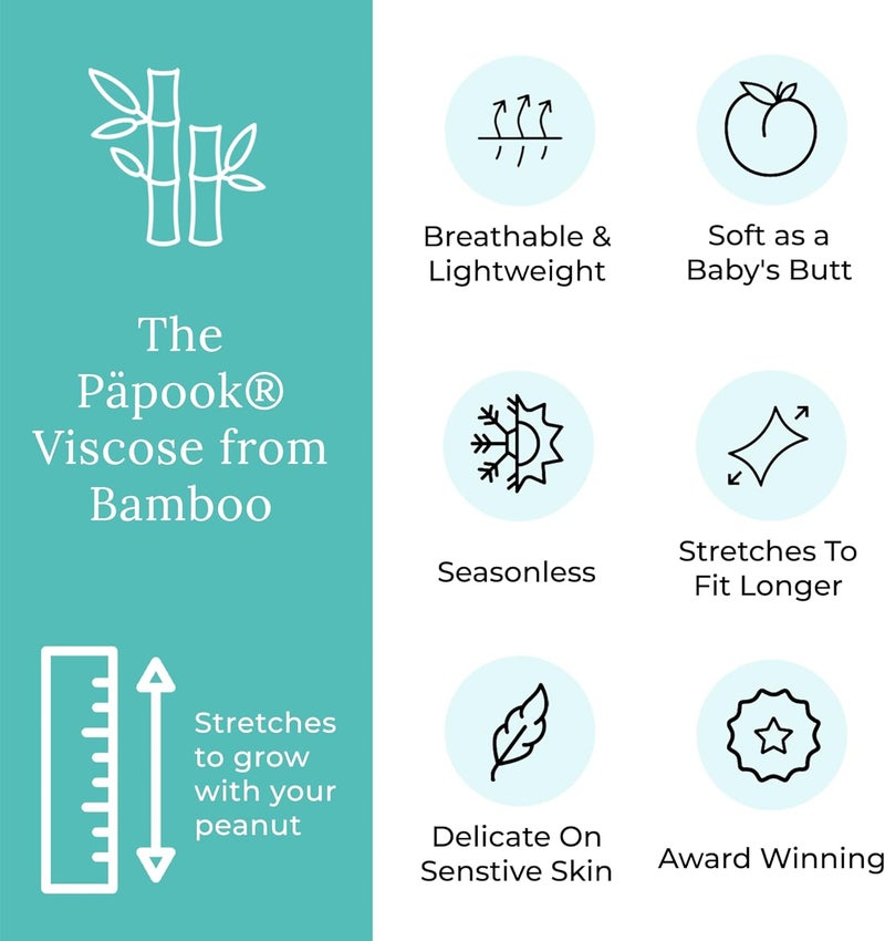 Posh Peanut Swaddle Blanket  Headband Set  Viscose from Bamboo Stretchy Baby Swaddle for Newborn Girls Receiving Blanket or Nursing Cover - Image 4