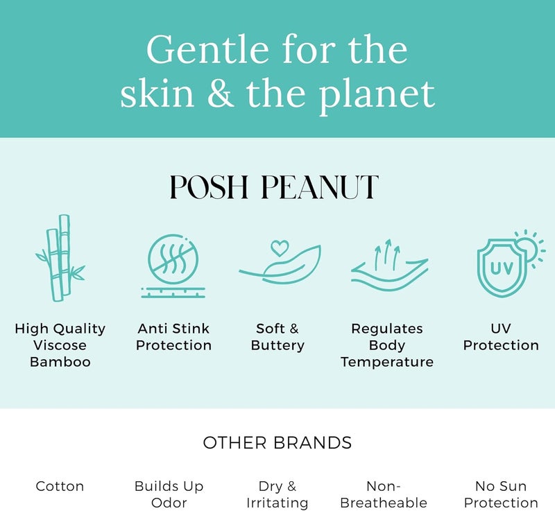 Posh Peanut Swaddle Blanket  Headband Set  Viscose from Bamboo Stretchy Baby Swaddle for Newborn Girls Receiving Blanket or Nursing Cover - Image 3