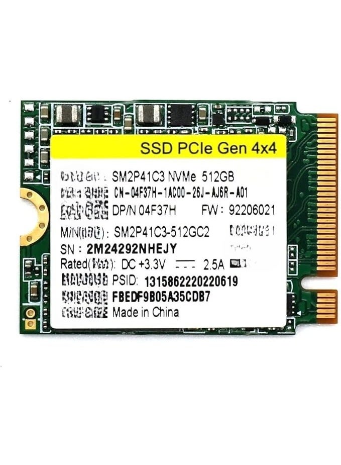 512GB M.2 2230 30mm NVMe PCIe 4.0 Gen 4 x 4 SSD - Internal Solid State Drive (OEM) - Image 2