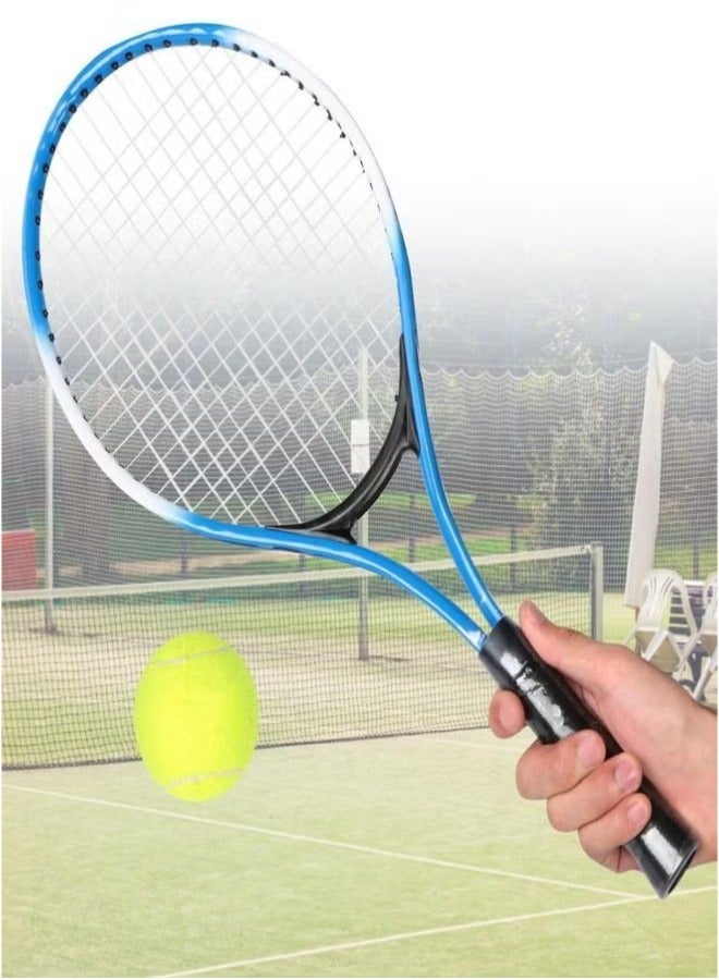 Generic 1-Piece Tennis Racket With Ball Set 52.3x22.3centimeter - Image 2