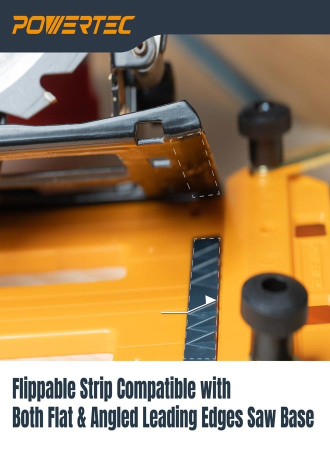 POWERTEC 53 Inch Circular Saw Track Guide Rail System - Precision Rip-Cut and Cross-Cut Guide for Sheet Goods, Plywood, Panels, and DIY Woodworking (72094) - Image 5