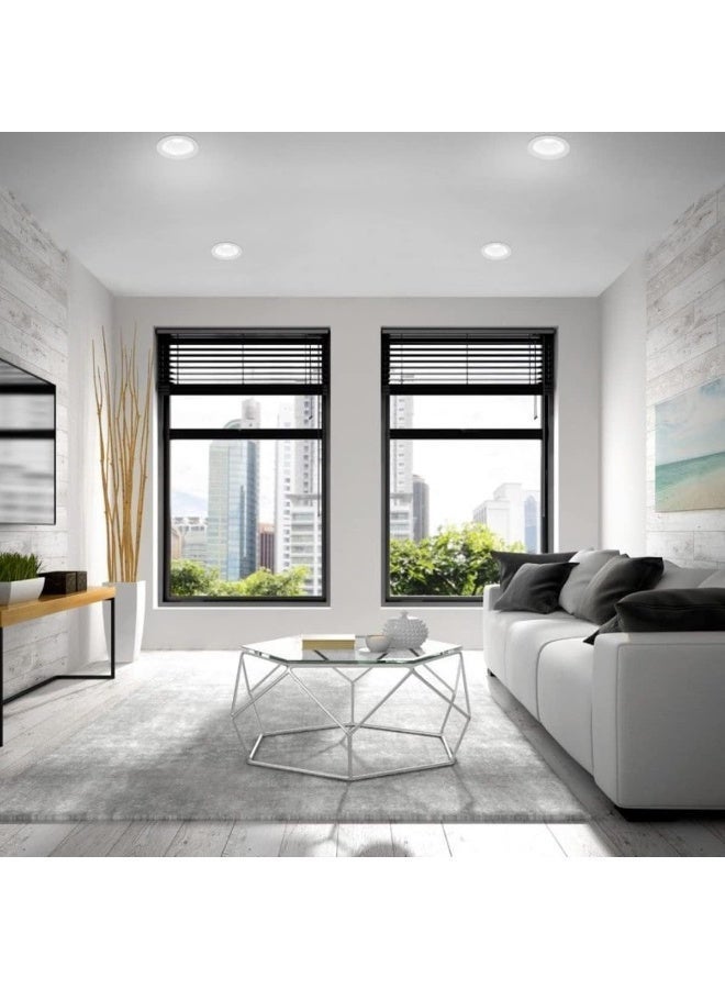 مصباح سقف LED بتقنية COB من دايموند باور بقوة 30 واط - إضاءة سقف غائرة عالية السطوع 2250 لومن - موفر للطاقة وعمر طويل - أبيض - Image 3