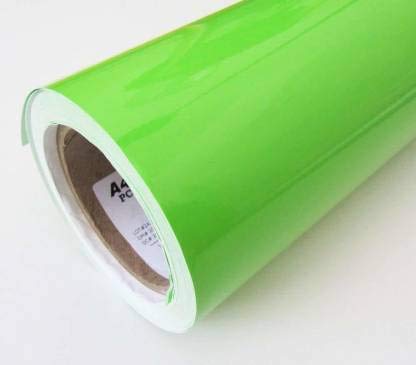 ELECSA Vinyl Car Wrap Sheet Sticker and Decal Roll Film Sticker Decal for Car, Bike, Laptop (12 X 50 Inch, Green Vinyl) - Image 1