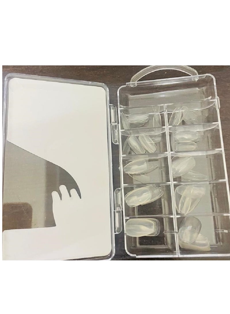 100Pieces False Nails Without Glue - Image 2