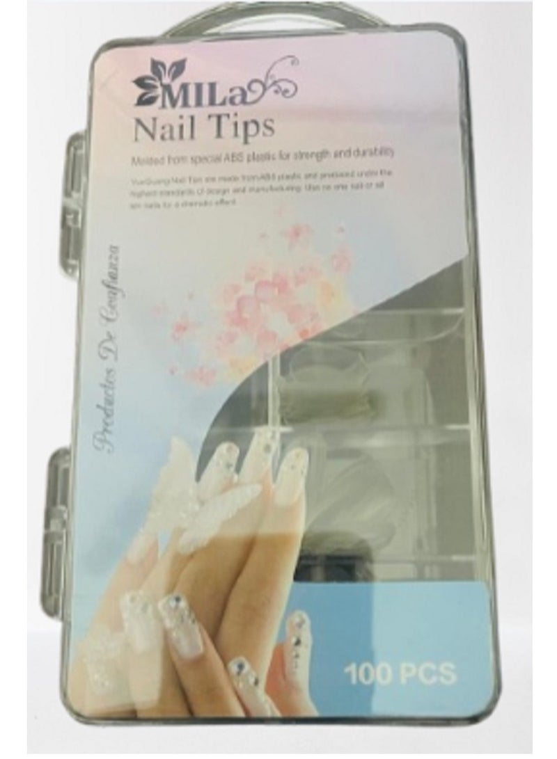 100Pieces False Nails Without Glue - Image 3