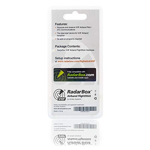 RadarBox AirNav Radar FlightStick VHF - Airband USB Receiver with Integrated Filter, Amplifier and ESD Protection - Image 2