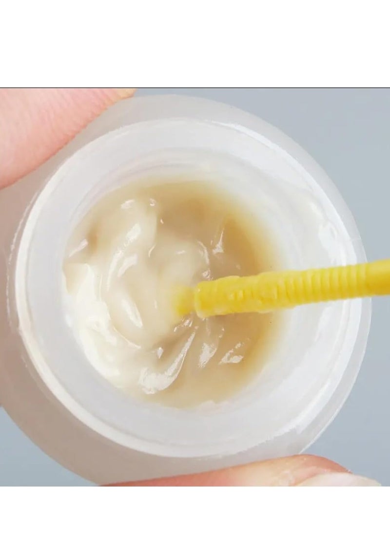 FUNMIX مزيل غراء الرموش، مزيل كريم لتمديد الرموش لصالونات التجميل 5غ - Image 3