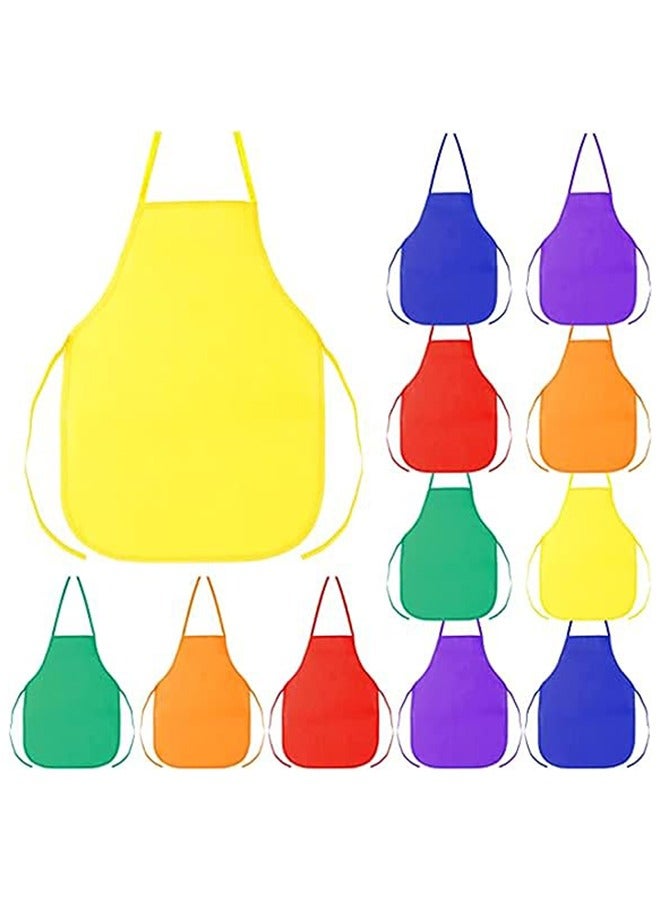 Colorful Children's Artists Fabric Aprons - Image 1