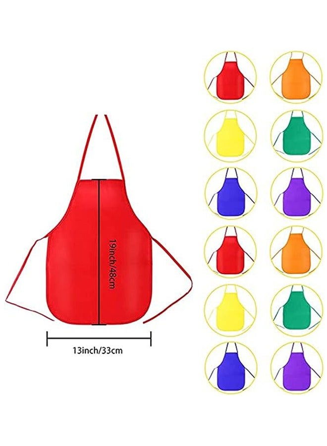 Colorful Children's Artists Fabric Aprons - Image 2