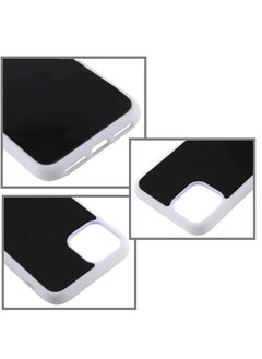 SYOSI Phone case For iPhone 11 Pro TPU + PC Skin-friendly Anti-Gravity Dropproof Protective Back Cover Simple and compact design, Nano adsorption mobile phone protective coverWhite  - Image 2