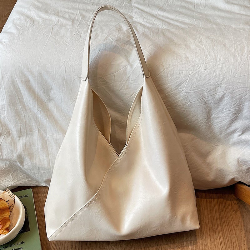Women's Soft PU Leather Tote Bag - Image 1