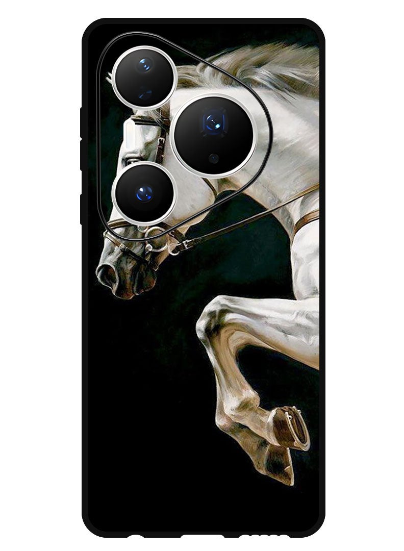 Theodor Case Compatible with Huawei Pura 80 Pro 6.8 Inch Protection Shockproof Bumper Cover Horse Running - Image 1