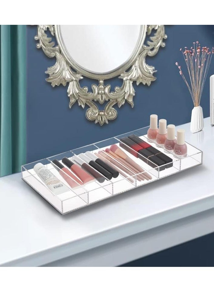 تي بي جي بي منظم نظارات شمسية من الاكريليك، علبة تخزين شفافة 6 فتحات، صينية عرض نظارات قابلة للتكديس للنظارات الشمسية، نظارات واقية عصرية - Image 5