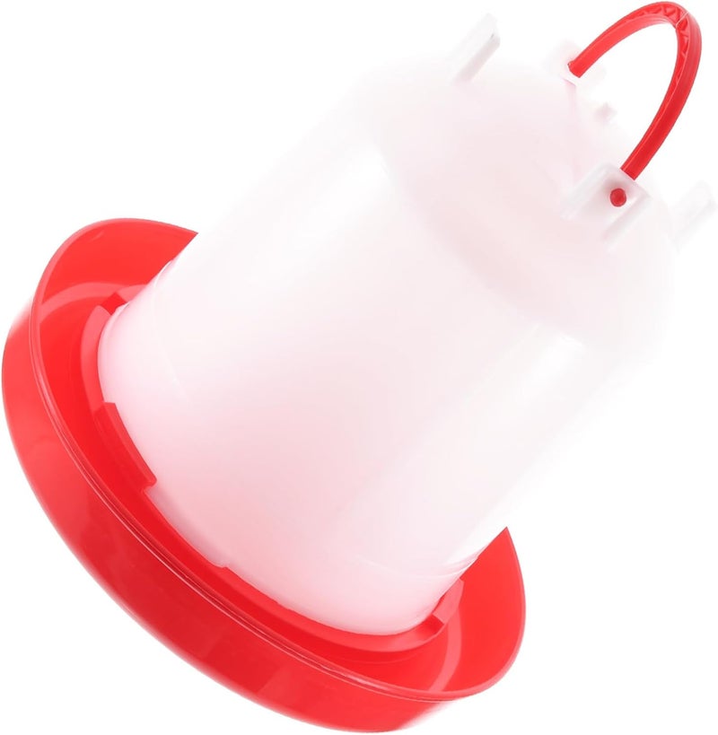 Outanaya Automatic Chicken and Pigeon Waterer Thickened Plastic Poultry Drinker for Home and Farm Use Convenient Water Feeding Dispenser for Birds and Pets - Image 1