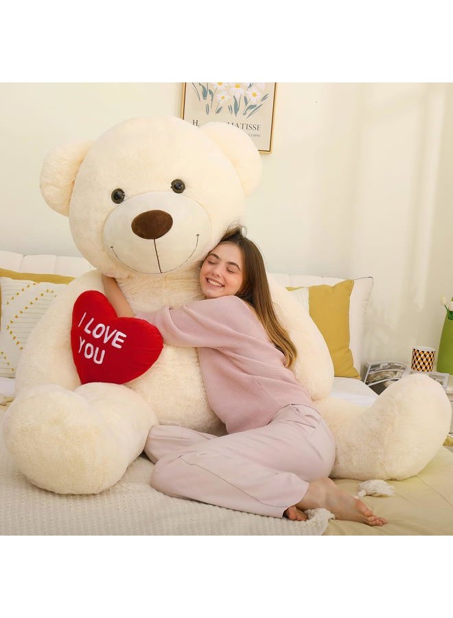 MaoGoLan Big Teddy Bear 5 Feet Tall for Girlfriend - I Love You Red Heart Giant Teddy Bear Stuffed Animal - Huge Valentines Teddy Bear for Boyfriend,Wife,Lover - Valentine's Day, Anniversary, Birthday - Image 3