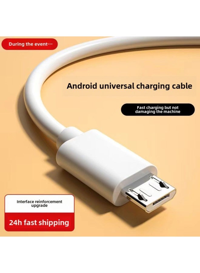 Android Data Line Mobile Phone Fast Charging Usb For Huawei Glory Imagine Vivo Small/red Rice OPPO Charger Line-Color:2 Wires Of Thickened Pure Copper Wire 99% Speed Increase_l. 0m About 99.9cm Official Original Genuine Product - Image 1