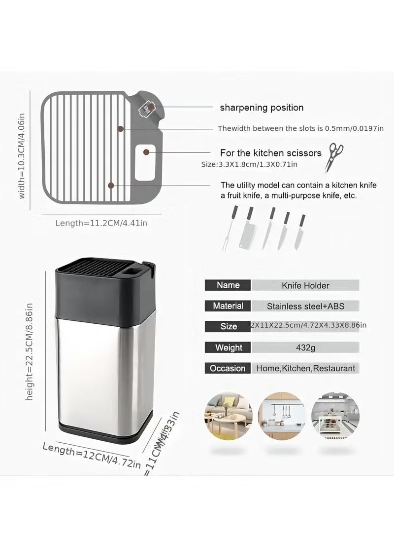 بيوينتي متعددة الوظائف الفولاذ المقاوم للصدأ عمودي حامل أداة - Image 4