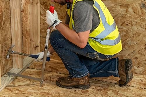 Guardian Fall Protection حارس 2610 بيغ بي-في لاستخدامه في تحريك لوحة السقف على الجدران الإنشائية بطول 26.1 بوصة من الفولاذ المطلي بالمسحوق - Image 4
