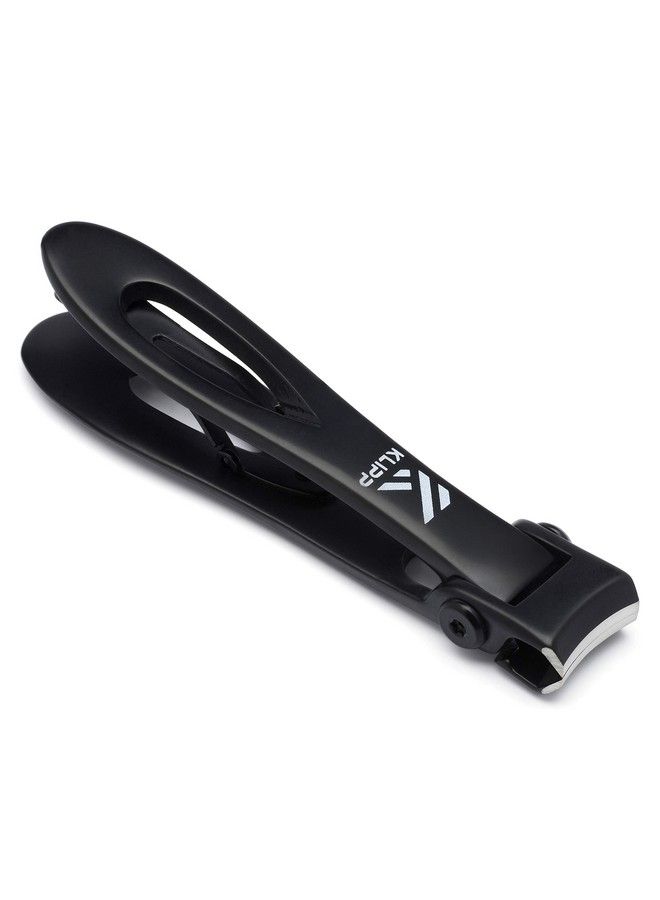 KLIPP Nail Clippers For Thick Nails Klipp 15 Mm Wide Jaw Thick Fingernail And Toenail Cutter With Curved Stainlesssteel Blades And Black Vacuum Coating Podiatry Tool For Manicure Pedicure Toe Nail Care - Image 5
