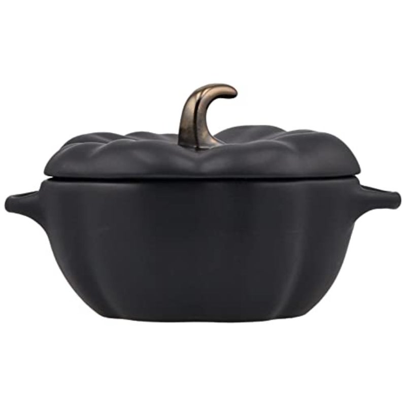 Pumpkin - Cocotte - Matte - Ceramic - 12.2 cm - Image 2