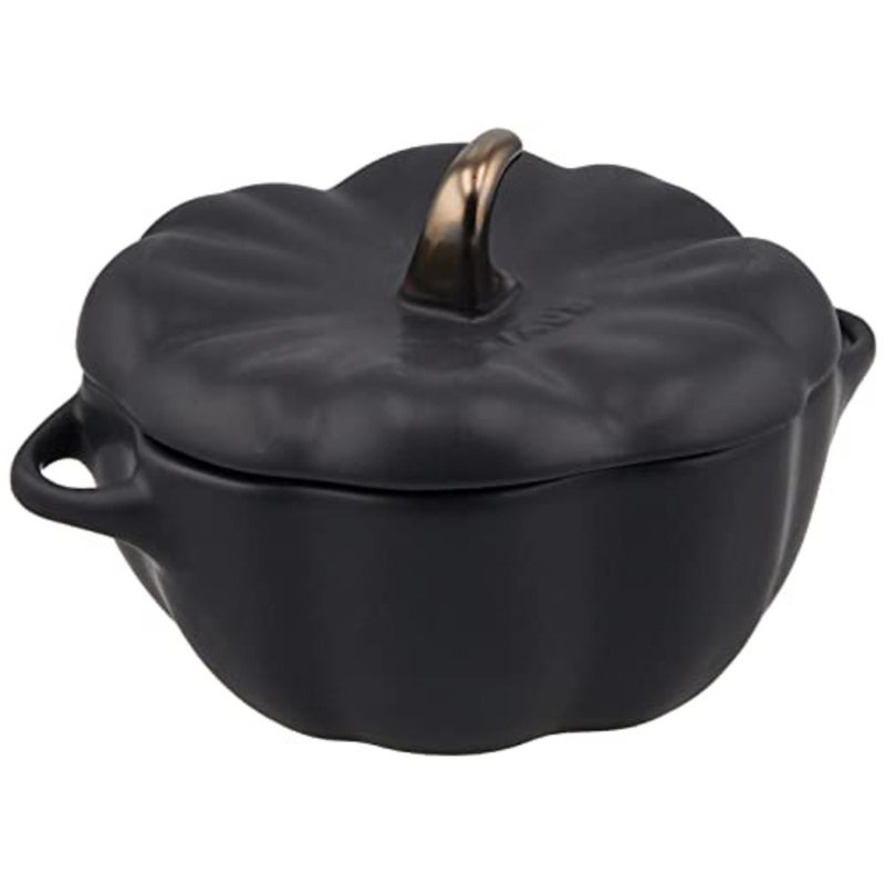 Pumpkin - Cocotte - Matte - Ceramic - 12.2 cm - Image 1