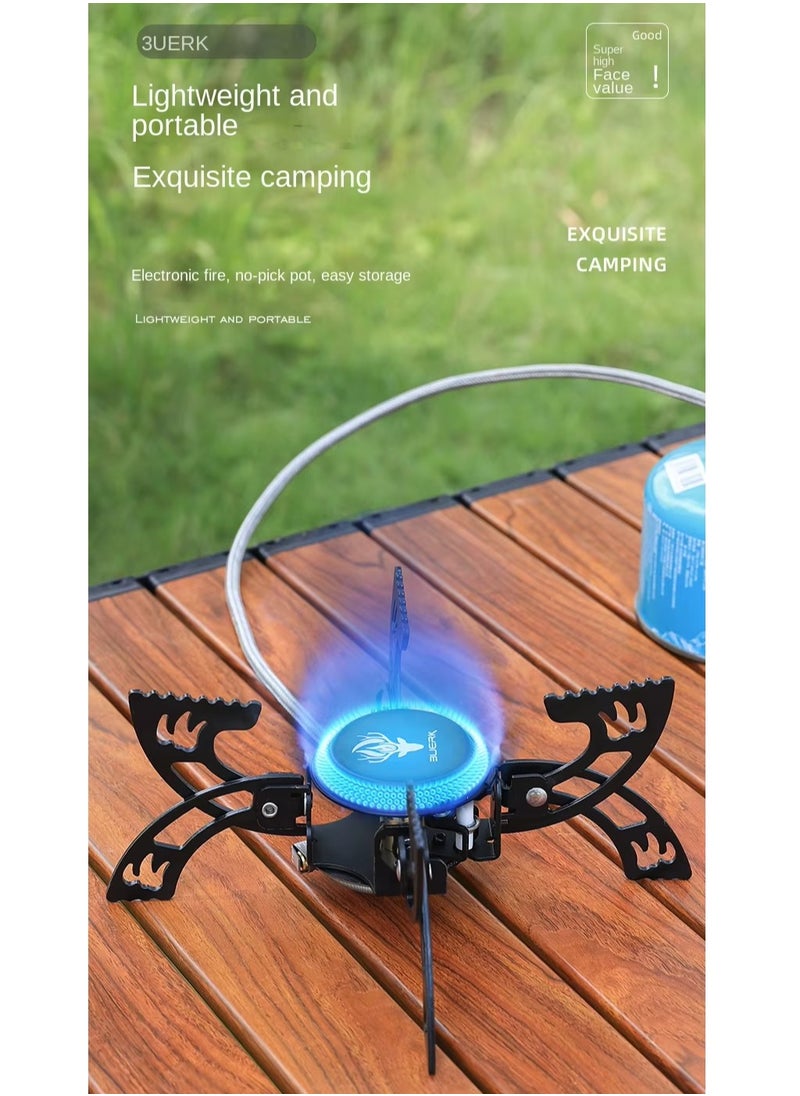 BUREK 3800W Mini Folding Camping Stove – Portable Windproof Backpacking Stove with Adjustable Fire, Foldable Pot Brackets & Storage Bag for BBQ, Hiking, Trekking, Fishing, and Picnics - pzsku/Z29626AB7FD67C447D5C1Z/45/_/1732822721/491ebfba-44d3-4951-8c5c-9871c0241b1d