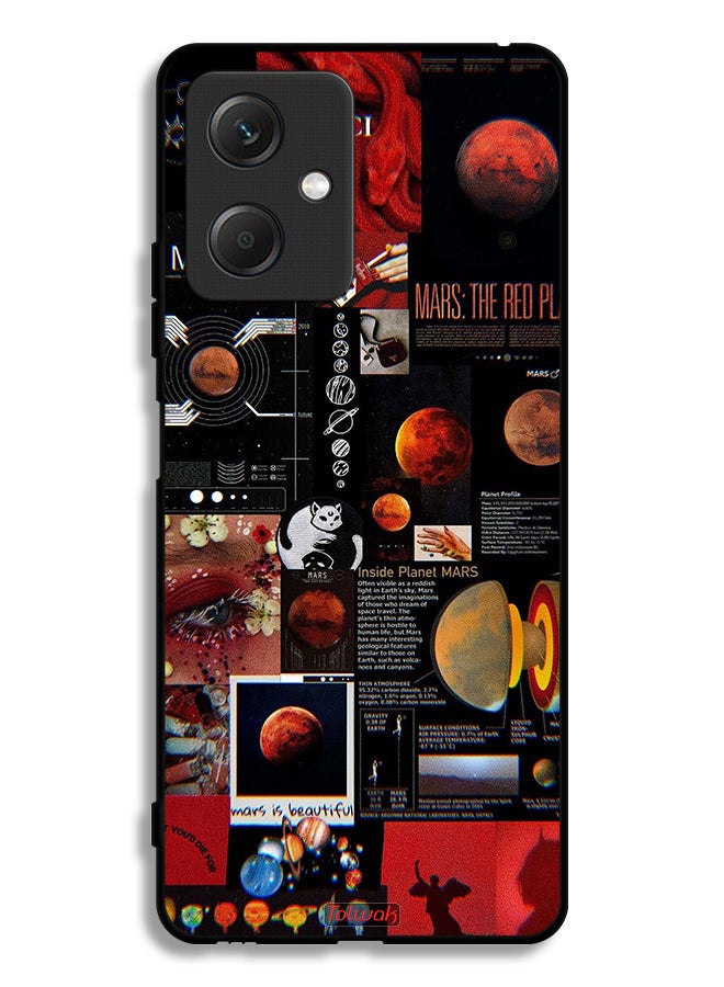 Tolwak Xiaomi Redmi Note 12 Protective Case Cover Mars Art - Image 2