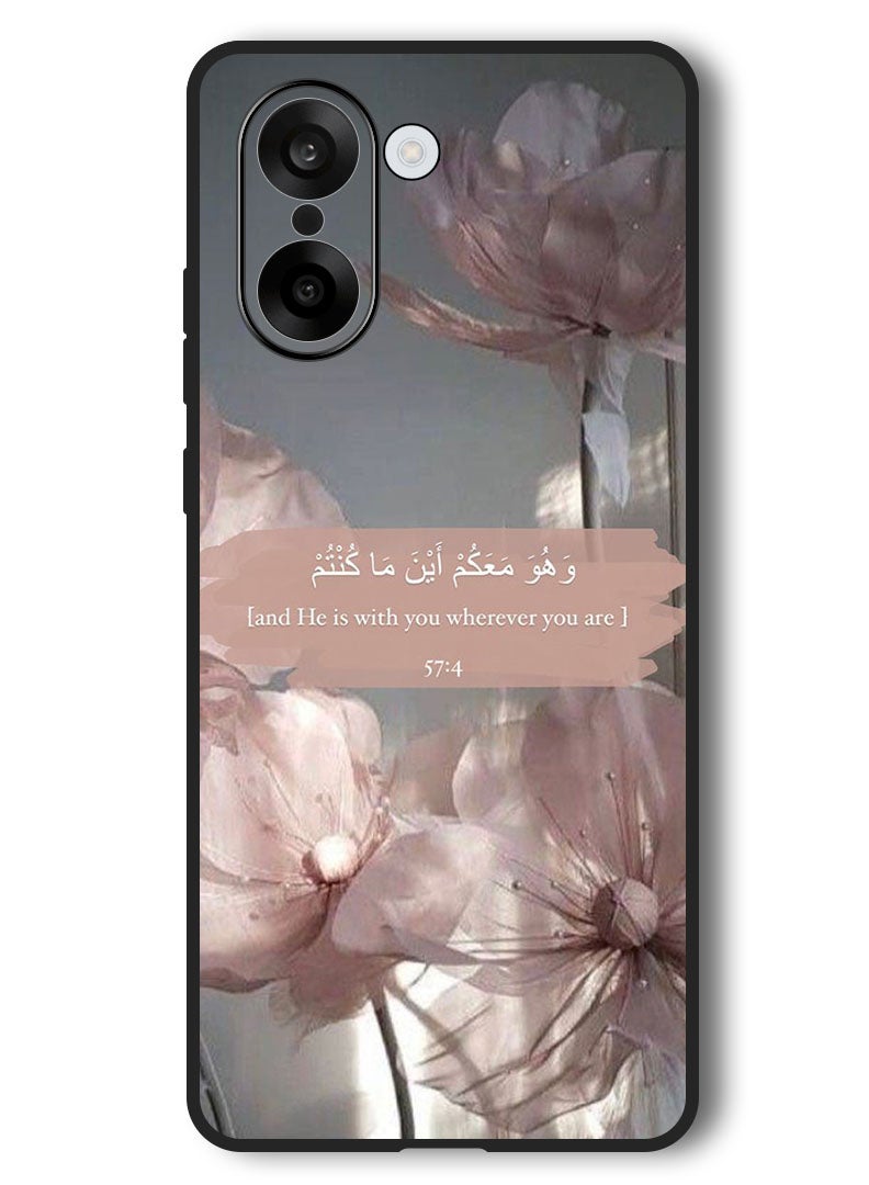 Theodor Case Compatible with OnePlus Nord CE 5 6.77 Inch Protection Shockproof Bumper Cover He is with you - Image 1