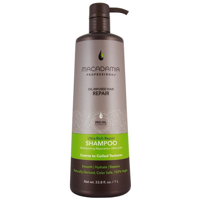 Macadamia Professional Ultra Rich Moisture Shampoo, 33.8 Fl Oz - Image 1
