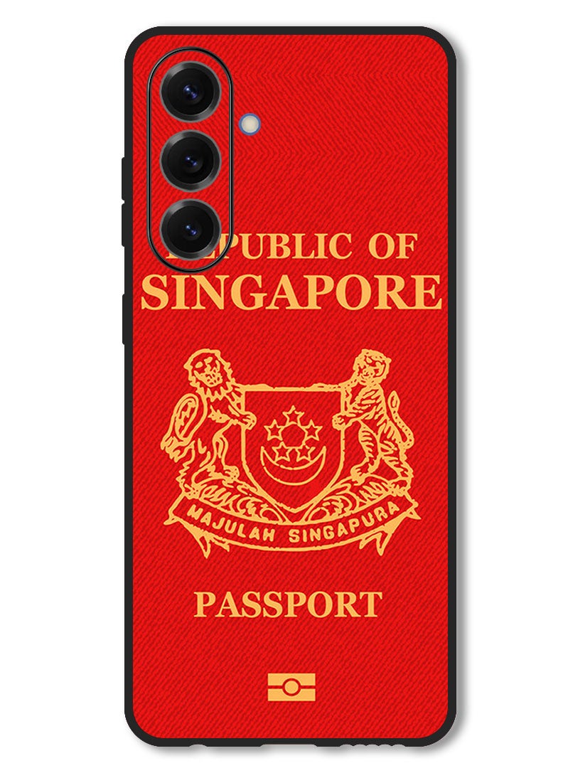 Theodor Case Compatible with Samsung Galaxy F16/ M16 Protection Shockproof Bumper Cover Singapore Passport - Image 1