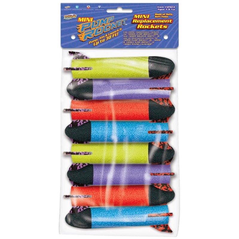 Geospace Pump Rocket Mini Replacement Rockets 8 Pack - Image 4