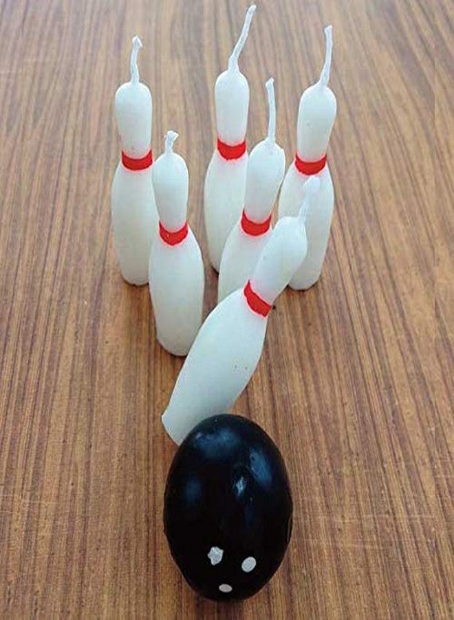 Oasis Supply 7pc Bowling Pins and Ball Candle Set – Perfect for Bowling Cake Decorating Plus Added Cupcake Picks or Stickers - Image 5